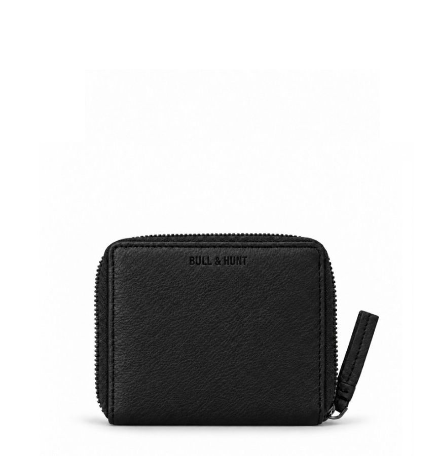 MIDI ZIP WALLET BLACK